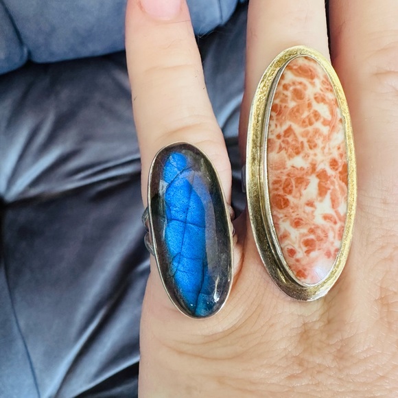 Gorgeous Labradorite 925 silver - Picture 4 of 6